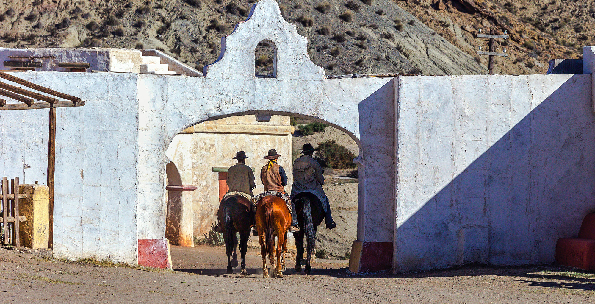 Fort Alamo. Nombre de films ont été tourné dans le désert de Tabernas